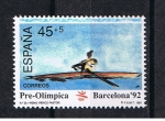 Stamps Spain -  Edifil  3106  Barcelona´92  VI serie Pre-Olimpica  