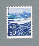 Stamps : Europe : Switzerland :  Montañas