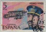 Sellos de Europa - Espa�a -  Pioneros de la aviación-Pedro Vives-1980