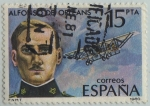 Sellos de Europa - Espa�a -  Pioneros de la aviación-Alfonso de Orleáns-1980