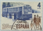 Sellos de Europa - Espa�a -  Utilice transportes colectivos-1980