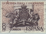 Sellos de Europa - Espa�a -  La hacienda publica y los Borbones-1980