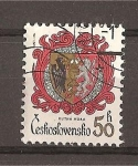 Sellos de Europa - Checoslovaquia -  Escudos.