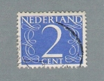 Stamps : Europe : Netherlands :  2 cents