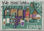 Stamps Spain -  españa exporta-vinos-1981