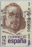 Stamps Spain -  centenarios-Francisco de Quevedo-1981