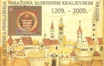 Stamps Croatia -  36 - 800 anivº de la proclamación de Varazdin, como ciudad libre