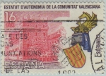 Stamps Spain -  Estatutos de autonomia-Comunidad valenciana-1983