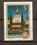 Stamps Hungary -  PARLAMENTO.  BUDAPEST