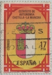 Stamps Spain -  Estatutos de autonomia-Castilla-La Mancha-1984