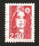 Stamps France -  2614 - Marianne el bicentenario