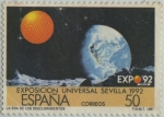 Sellos de Europa - Espa�a -  Expo universal de sevilla-1987