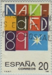 Stamps Spain -  Navidaad-1989