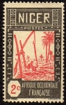 Stamps Africa - Niger -  Puits