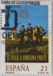 Stamps Spain -  Cine español-fernando Fernan Gomez-1997