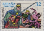 Sellos de Europa - Espa�a -  Comics-El guerrero del antifaz-1997