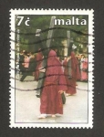 Stamps Malta -  procesión