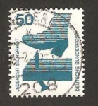 Stamps Germany -  576 - prevención de accidentes, tabla con clavo