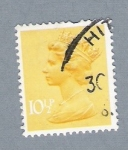 Stamps United Kingdom -  Isabel II