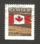 Stamps Canada -  bandera