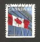 Stamps Canada -  bandera