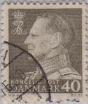 Sellos de Europa - Dinamarca -  Federico IX-1961-1962