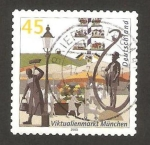 Stamps Germany -  salida de munich