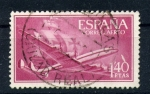 Stamps Spain -  Superconstellation y nao Santa Maria