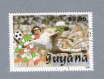 Sellos de America - Guyana -  Futbol