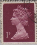 Sellos de Europa - Reino Unido -  Isabel II-1970-1980