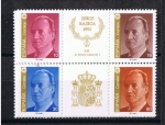 Sellos de Europa - Espa�a -  Edifil  3378-81  S.M. Don Juan Carlos I      Hojita con los  cuatro sellos