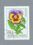 Stamps Hungary -  Flor