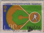 Sellos de Europa - Italia -  copa internacionale baseball-1973