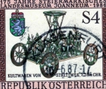 Stamps Austria -  coche