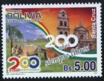 Sellos del Mundo : America : Bolivia : Bicentenario de Santa Cruz de la Sierra