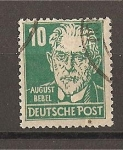 Stamps Germany -  August Bebel.