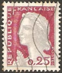 Stamps France -  1263 - Marianne de Decaris