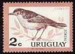 Sellos del Mundo : America : Uruguay : pajaros de Uruguay ··ZORZAL