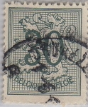 Sellos de Europa - B�lgica -  Leon heraldico-de 1951 a 1980