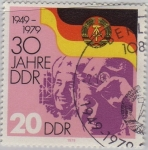 Stamps Germany -  DDR-