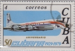 Stamps Cuba -  50 aniversario-Cubana 1929-1979