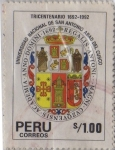 Stamps Peru -  Tricentenario universidad de San Antº Abad