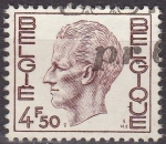 Sellos de Europa - B�lgica -  Belgica 1974 Scott 754 Sello Rey Balduino 4,50Fr usado