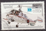Stamps Asia - Cambodia -  CAMBOYA 1987 Scott 812 Sello Helicopteros Kamov KA-15 matasellado Cambodia Cambodge