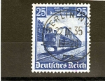 Sellos de Europa - Alemania -  trenes