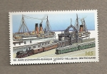 Sellos de Europa - Alemania -  100 Aniv. de la estación mrítima sassnitz-Trelleborg