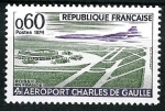 Sellos de Europa - Francia -   Aeropuerto Charles de Gaulle