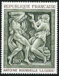 Stamps France -  La danza