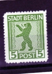 Stamps Germany -  Berlin