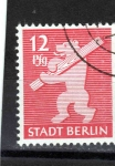 Stamps Germany -  Berlin